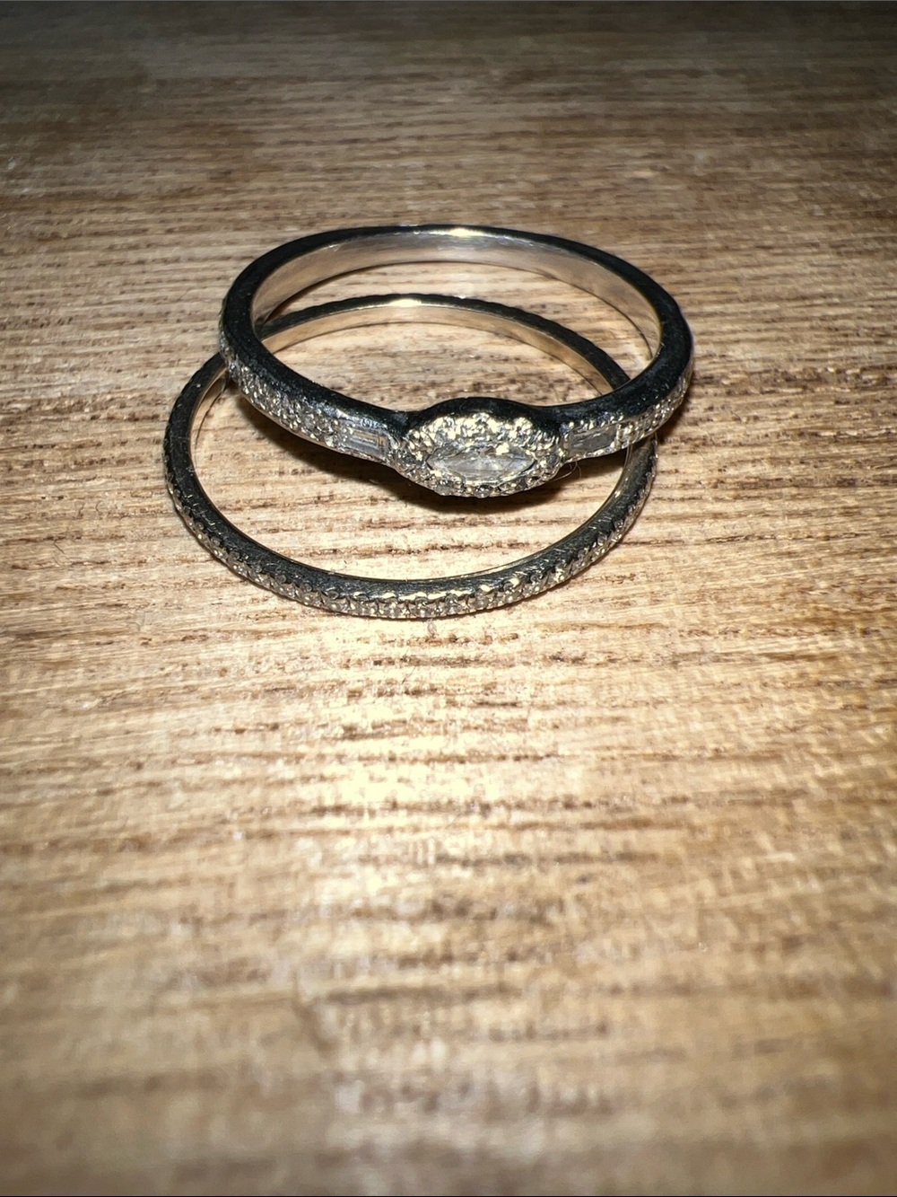 White gold diamond ring from CatbirdNYC